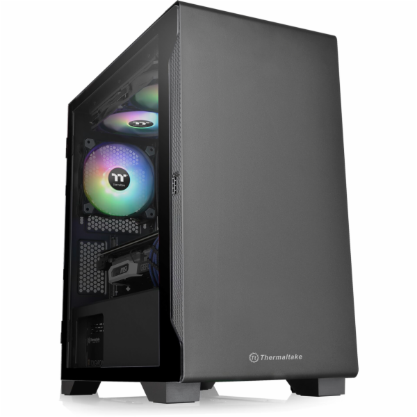 Thermaltake S100 TG Micro Tower Black