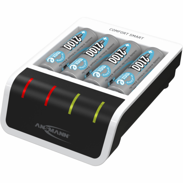 Ansmann Comfort Smart nabijecka vc. 4 AA Mignon aku 2100mAh