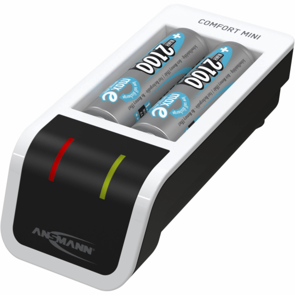 Ansmann Comfort Mini + 2x AA 2100 mAh nabíječka baterií