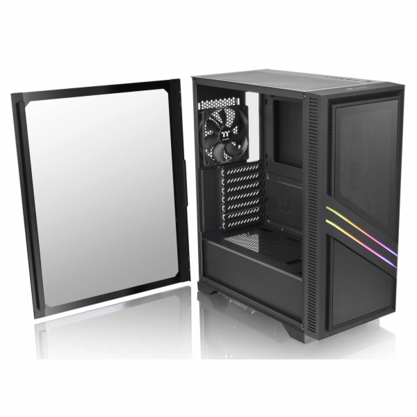 Thermaltake Versa T35 TG RGB Midi Tower Black