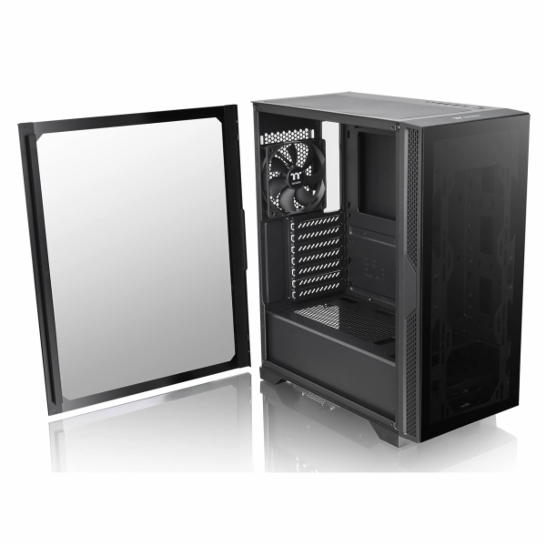 Thermaltake Versa T25 TG Midi Tower Black