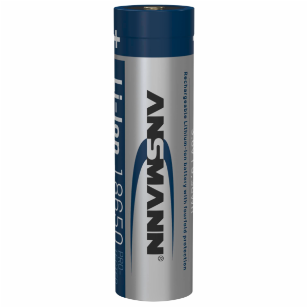 Ansmann Li-Ion 18650 3400mAh 3,6V Micro-USB zdírka 1307-0003