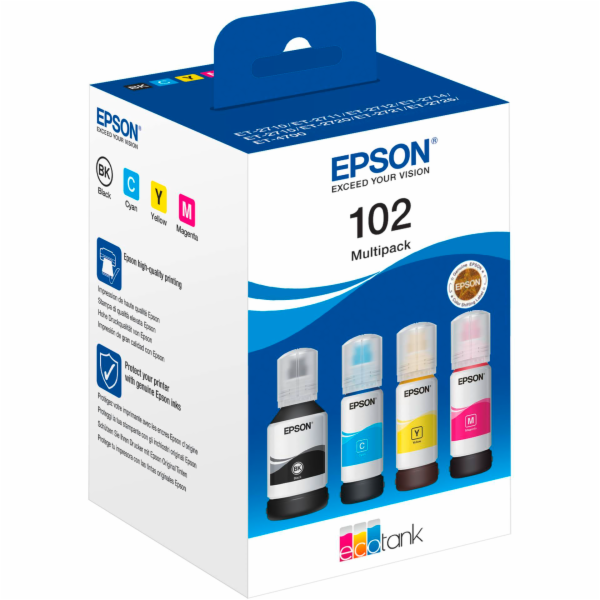 Epson EcoTank 4-colour Multipack T 102                   ...
