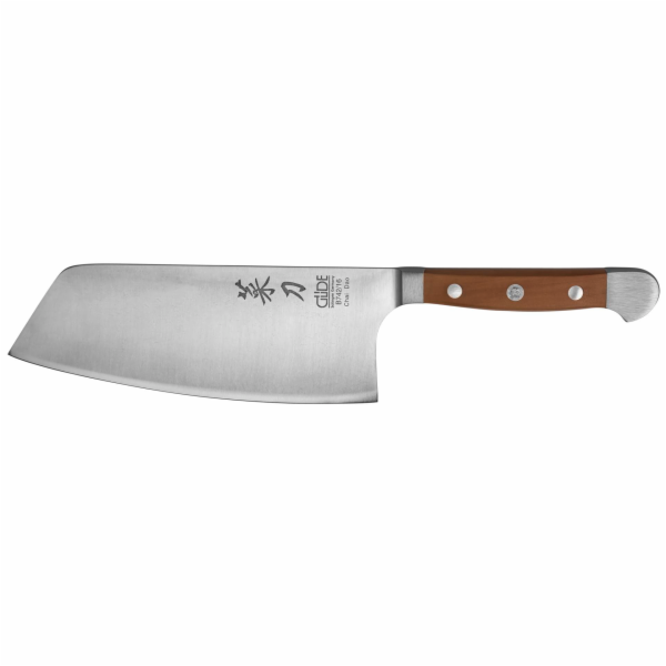 Güde Alpha kuchynský nuz 16cm Chai Dao hruskové drevo