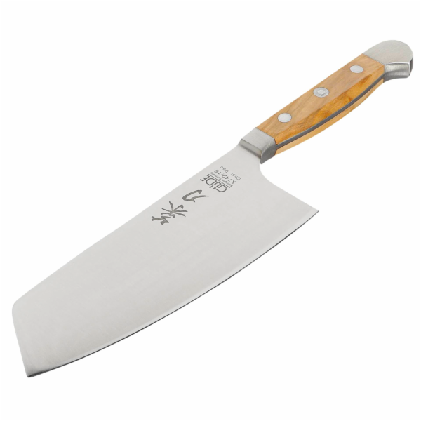 Güde Alpha kuchynský nuz 16 cm Chai Dao olivové drevo
