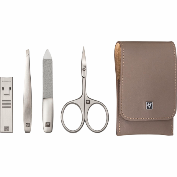 Zwilling TWINOX manikúra 4-díl. set, taupe