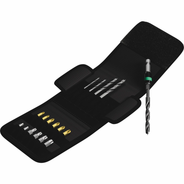 Wera 849/855/867/18 Wood Spiral Drill Bit Set