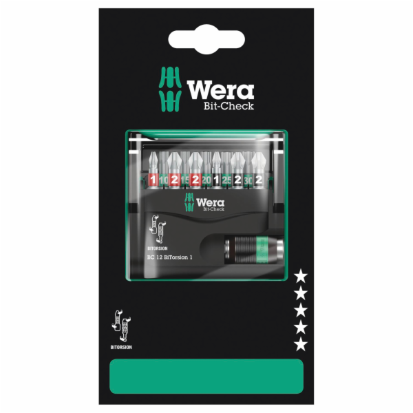 Wera Bit-Check 12 BiTorsion 1