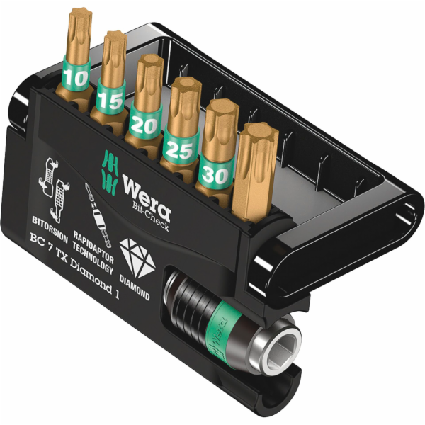 Wera Bit-Check 7 TX Diamond 1