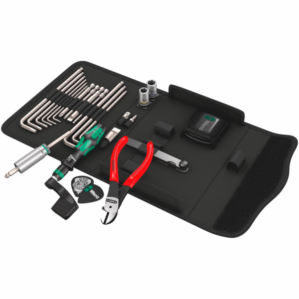 Wera Gitarren-Werkzeug-Set 9100 Kraftform Kompakt, 27-tei...