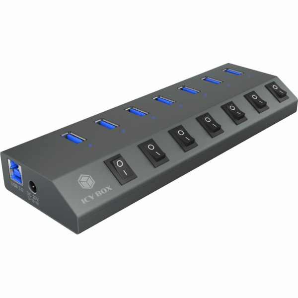 RaidSonic IB-HUB1701-C3 7 port USB 3.0 Type-A hub 60838