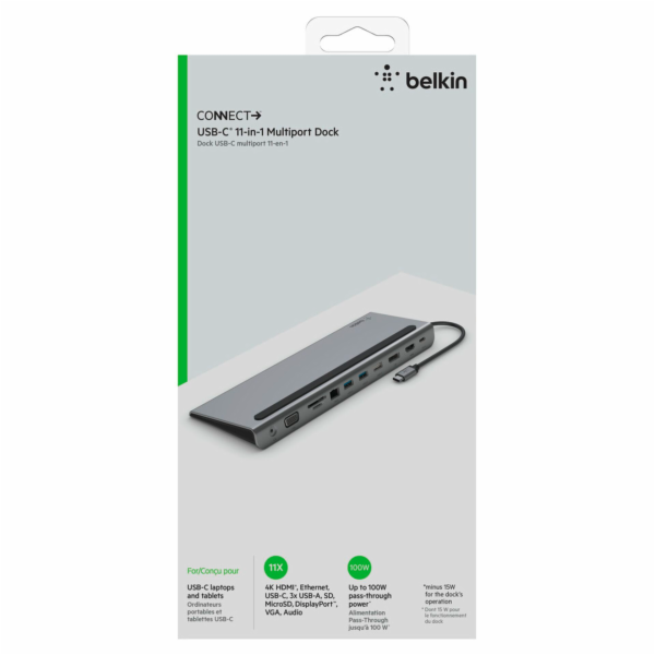 Belkin CONNECT USB-C 11v1 Multiport-Dock       INC004btSGY