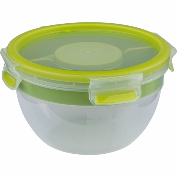 Emsa Clip&Go Snackbox zelena 1l