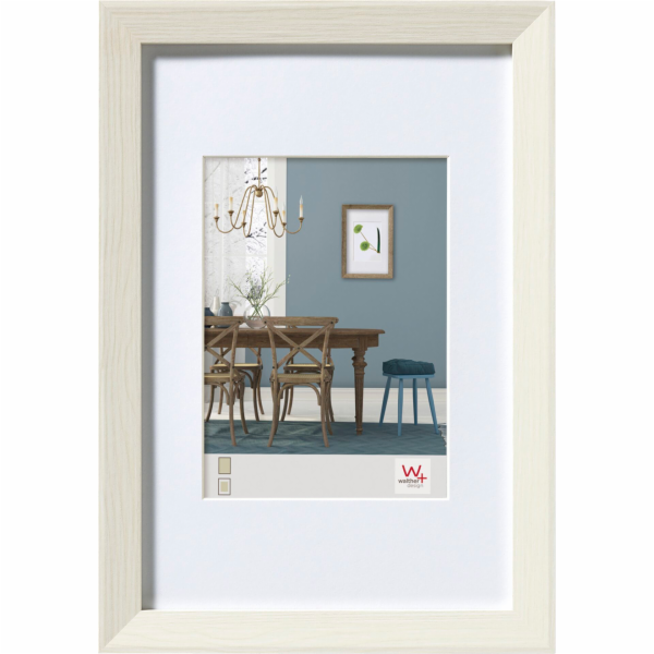 Walther Fiorito white 30x45 Wood incl. Passepartout EF045W