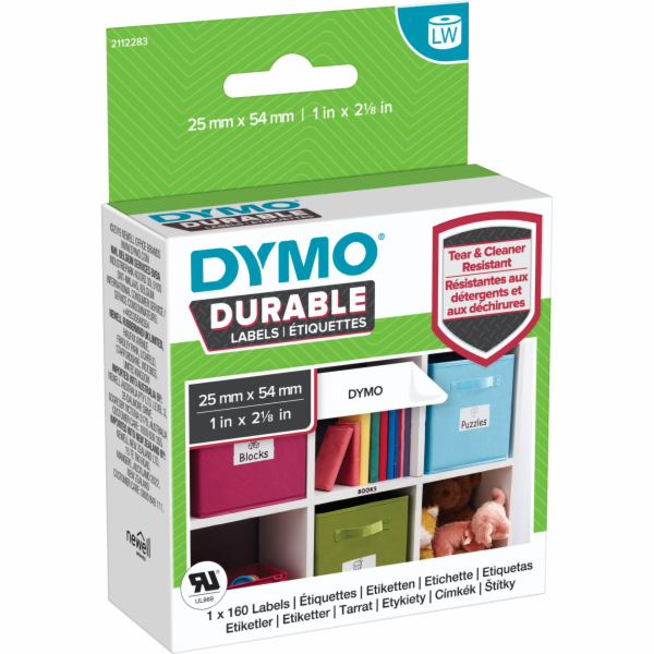 Dymo LabelWriter ORIGINAL vysoce výkonné štítky 25x54mm, ...