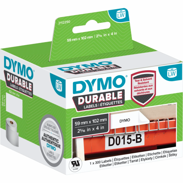 Dymo etikety/stitky 59 x 102 mm 1x 300 ks