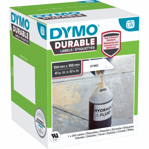 Dymo etikety/stitky 104 x 159 mm 1x 200 ks