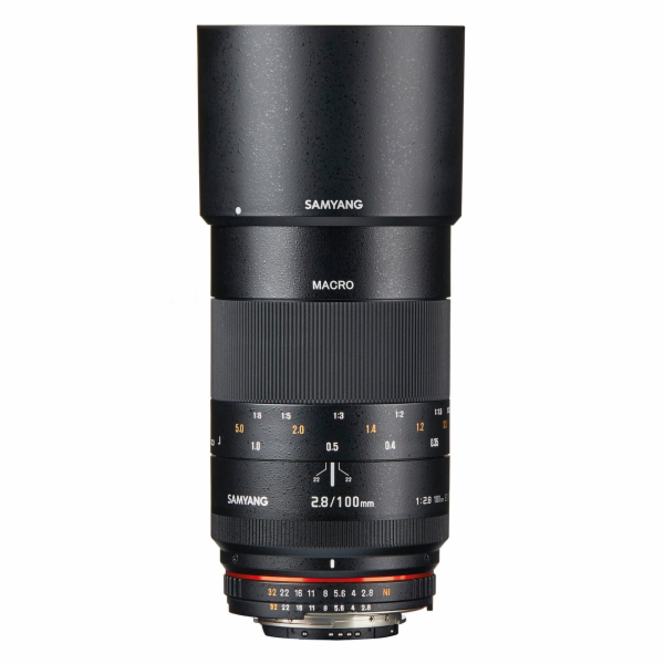 Samyang MF 2,8/100 Makro DSLR Nikon F AE
