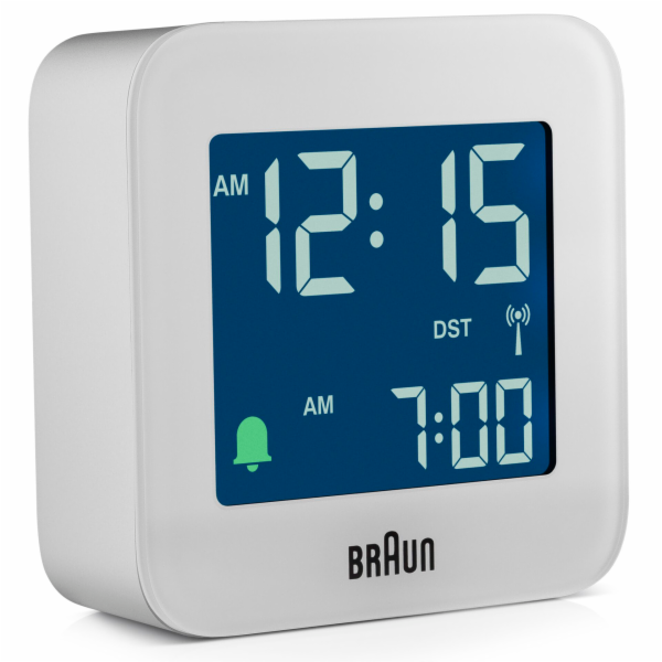 Braun BC 08 W-DCF rádiobudík bílý