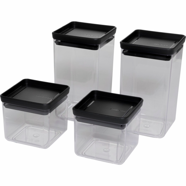 4x1 Brabantia kuchyn.dóza hranatá tmave sedá