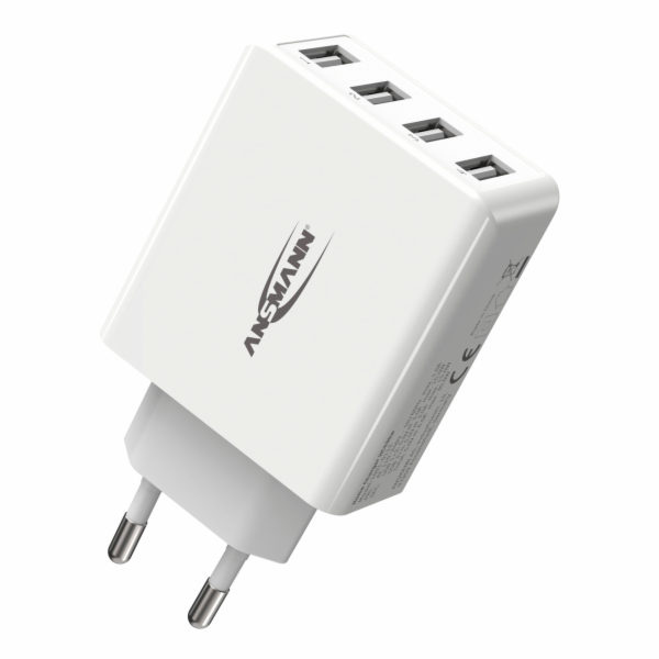 Ansmann Home Charger HC430 4xUSB 3000mA bílá nabíjecka