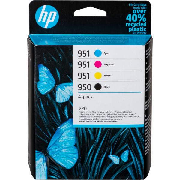HP 6ZC65AE 4-Pack BK/C/M/Y c. 950 a 951