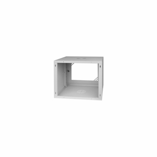 LEXI-Net 19" nástěnný rozvaděč Basic 9U 525x450, skleněné...