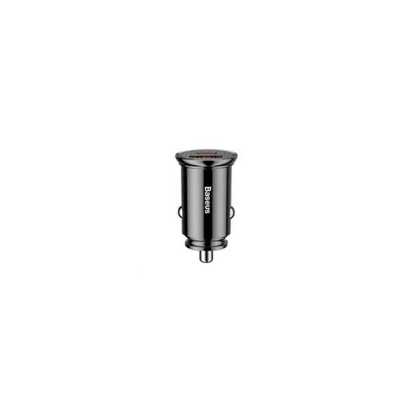 Nabíječka do auta USB 2.0 -USB-C 30W, černá
