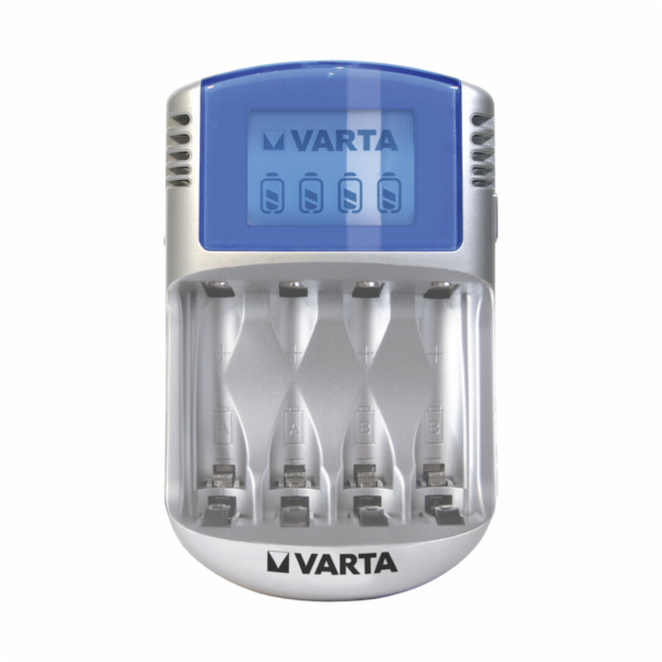 Varta LCD Charger 12V USB inkl. 4 Akkus 2500 mAh Mignon AA
