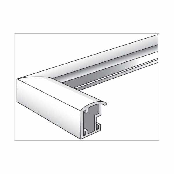 Rámeček&nbsp;Walther&nbsp;Trendstyle&nbsp;černý&nbsp;40x50&nbsp;plast