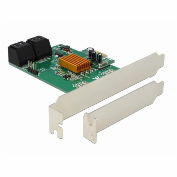 DeLOCK 4portová SATA PCI Express karta, adaptér