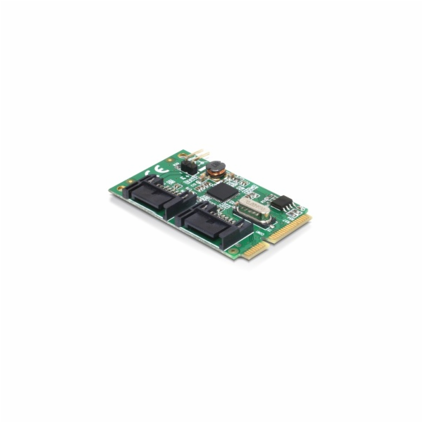 DeLOCK MiniPCIe I/O PCIe 2xSATA 6Gb/s, řadič