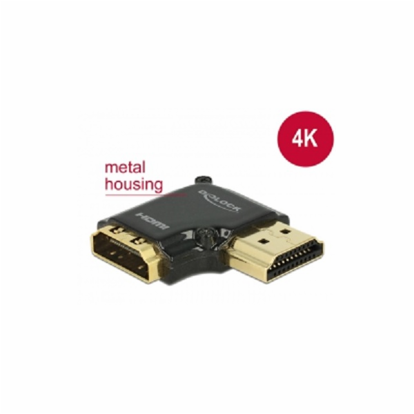 DeLOCK HDMI-A samec > HDMI-A samice 4K, adaptér
