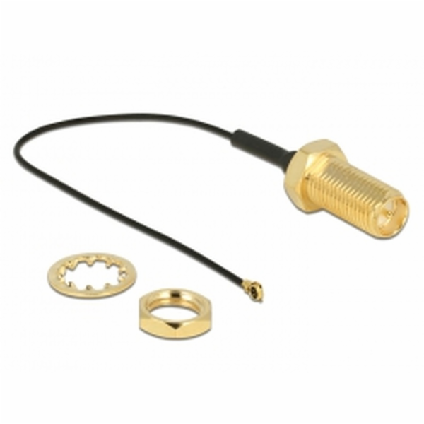 Anténní kabel DeLOCK RP-SMA (zásuvka pro instalaci) > MHF...