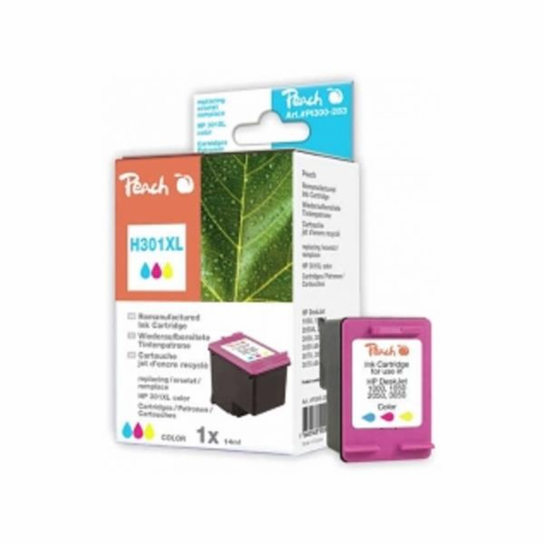 Peach HP No. 301 XL, CMY, kompatibilní (314234) PEACH kom...