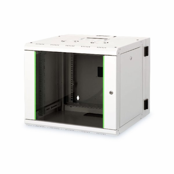 Nástěnná skříň Digitus 483 mm, 9 U, IT skříň