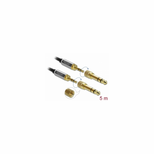 DeLOCK jack kabel 3,5mm 3pinová zástrčka > 3,5mm 3pinová ...