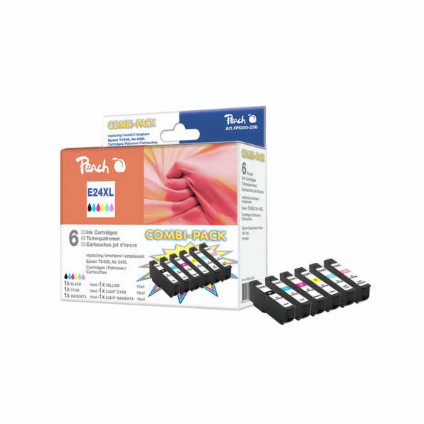 Peach Výhodné balení inkoustů PI200-256 (kompatibilní s E...