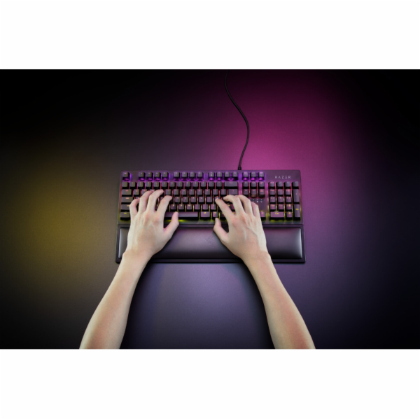 Opěrka zápěstí Razer Ergonomic, 444,5x90x26,4mm, černá