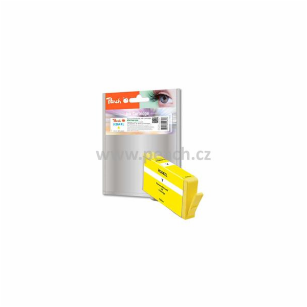 PEACH kompatibilní cartridge HP CB325EE, No. 364XL, Yello...