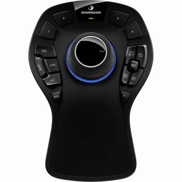 3Dconnexion SpaceMouse Pro - 3D myš - 15 tlačítka - kabelové