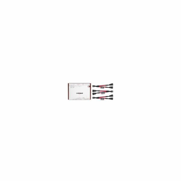 Noctua NA-SYC1 chromax.red - sada 3 ks, červená