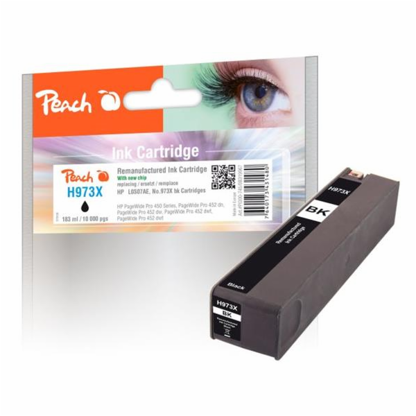 PEACH kompatibilní cartridge HP No. 973X, černá, L0S07AE,...