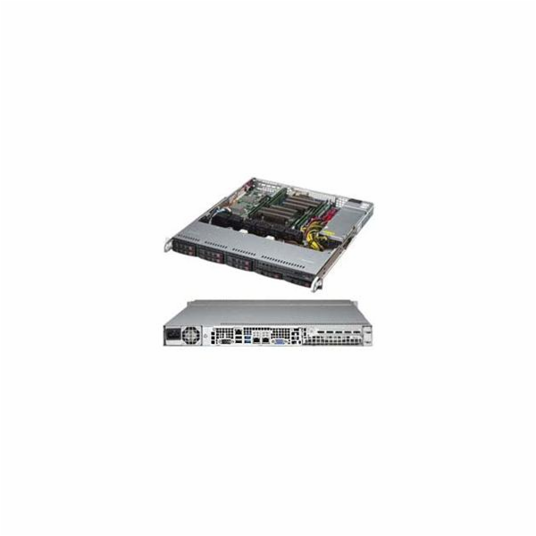 SUPERMICRO 1U chassis 8x 2,5" HS SAS3/SATA (2x NVMe), 600...