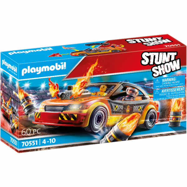 Playmobil 70551 Kaskadérská show Crashcar