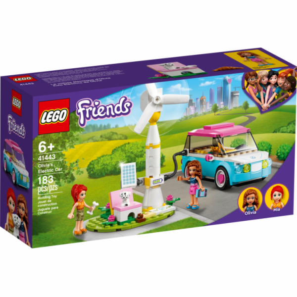 LEGO® Friends 41443 Olivia a její elektromobil