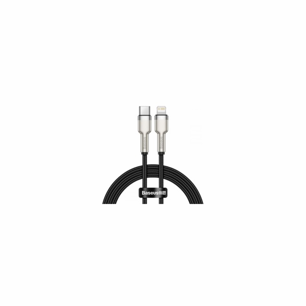 Baseus Datový kabel Cafule USB-C/Lightning PD 20W 2m černý