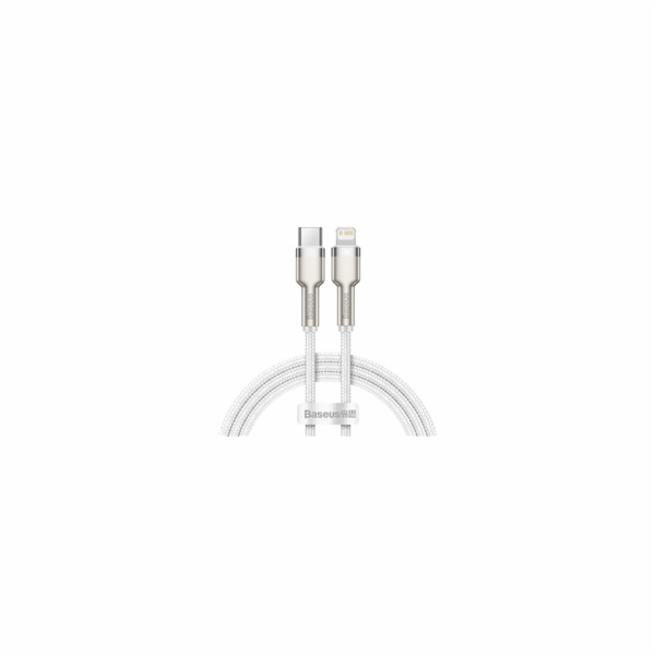 Baseus Datový kabel Cafule USB-C/Lightning PD 20W 2m bílý