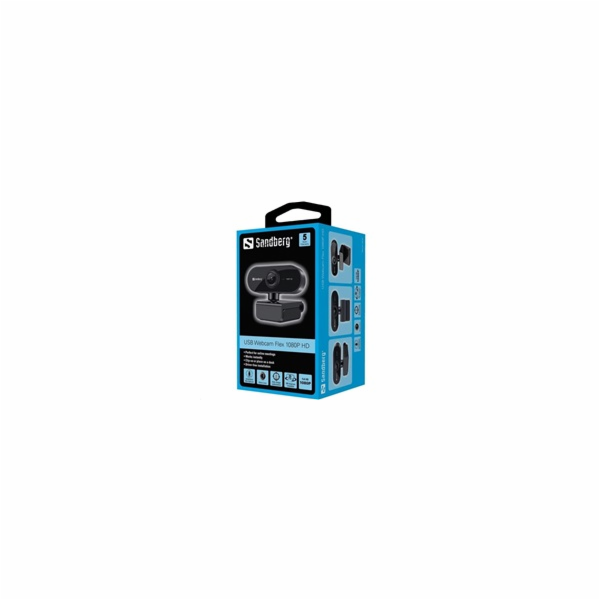 Sandberg 133-97 USB Webcam Flex 1080P HD