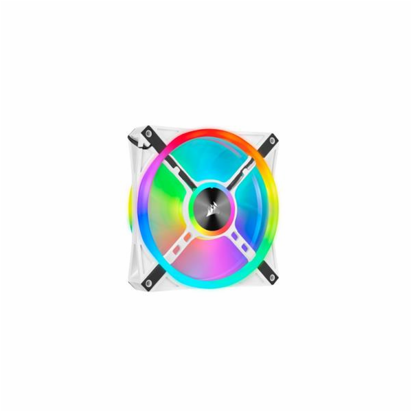 Corsair ventilátor QL Series QL140 RGB LED, 1x 140mm, bílá